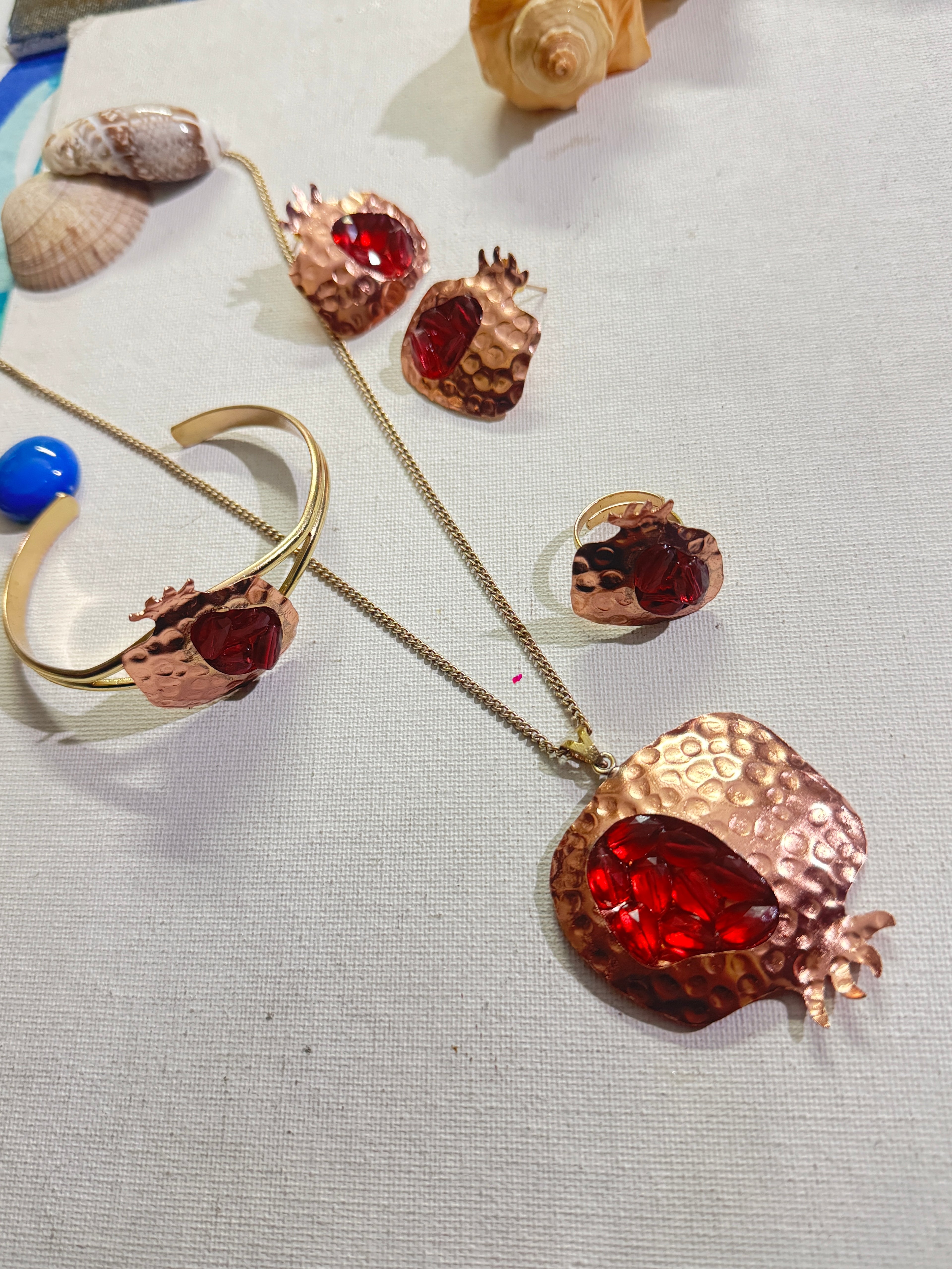 Copper Pomegranate
