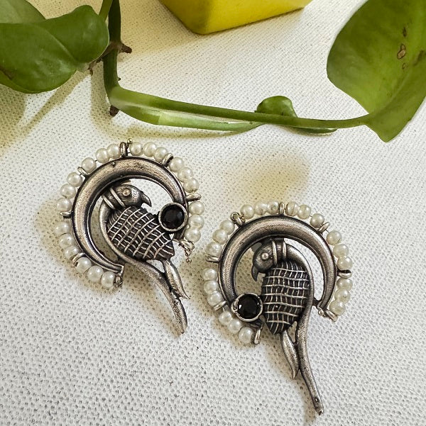 Moti Parrot Earring