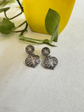 Pan Carving Earring