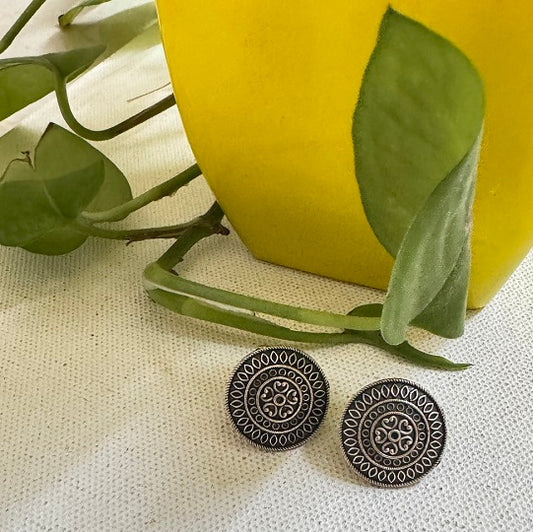 Mini Round Earring
