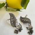 Peacock Earcuff