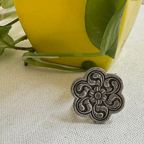 Carving Flower Ring